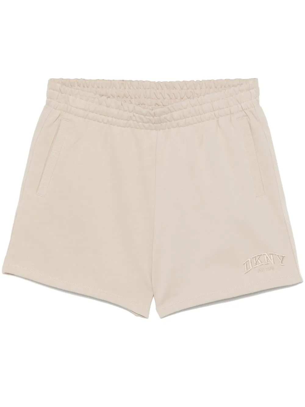 logo-embroidered track shorts