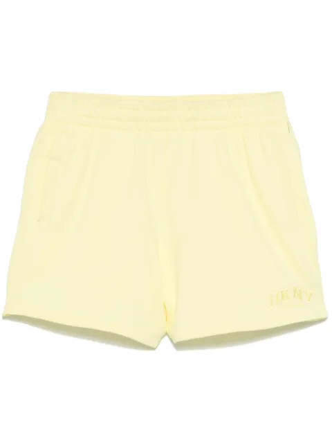 DKNY shorts deportivos con logo bordado