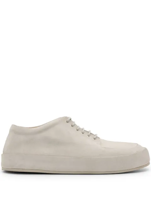 Marsèll zapatos derby de gamuza