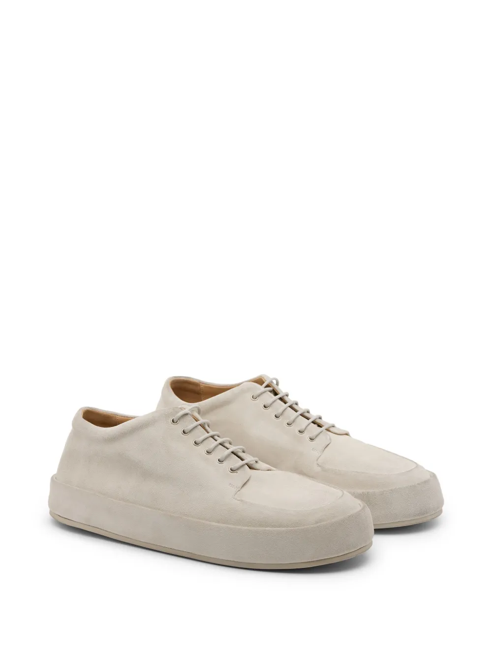 Marsèll suede derby shoes White