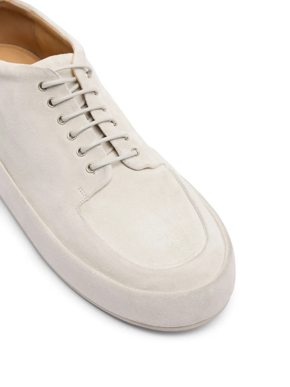 Marsèll suede derby shoes White