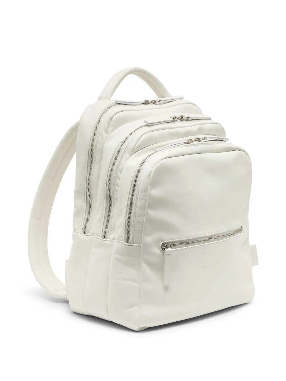 Marsèll Leather Backpack In White