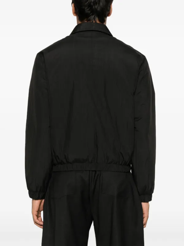 AMI Paris Ami De Coeur Zipped Jacket | Black | FARFETCH
