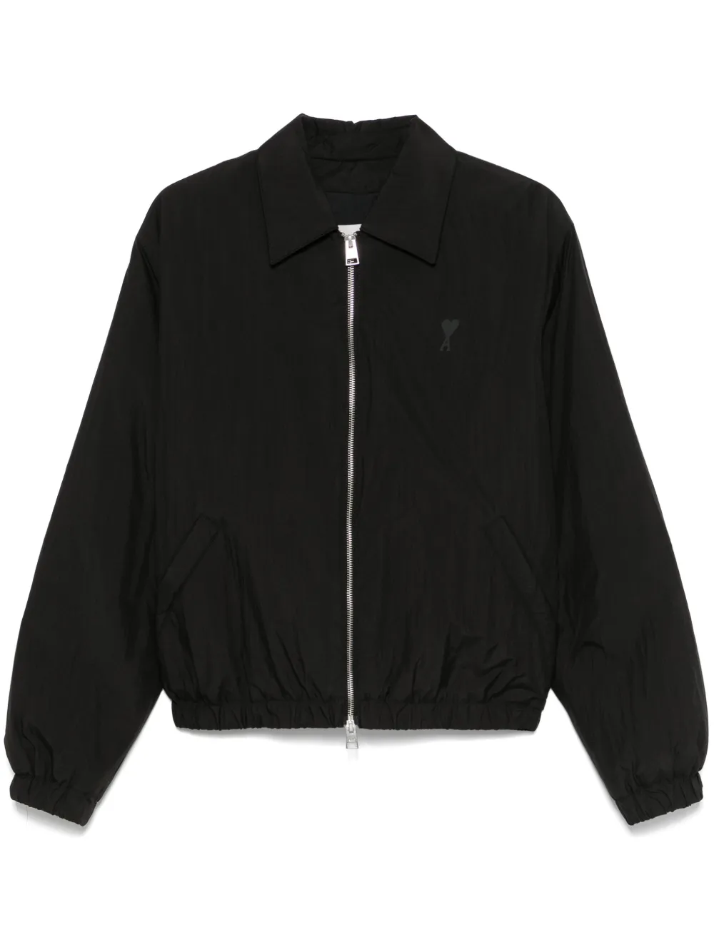 AMI Paris Jack met rits Zwart