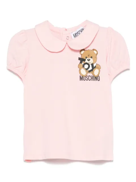 Moschino Kids T-shirt con stampa Teddy Bear