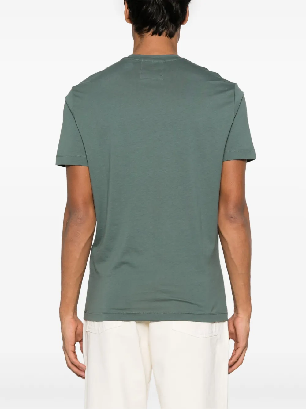 Emporio Armani T-shirt met logoprint Groen