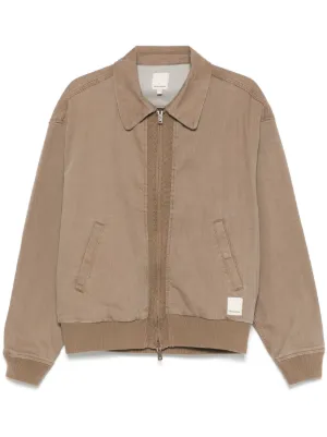 Giorgio Armani スエード ジャケット | ニュートラル | FARFETCH JP