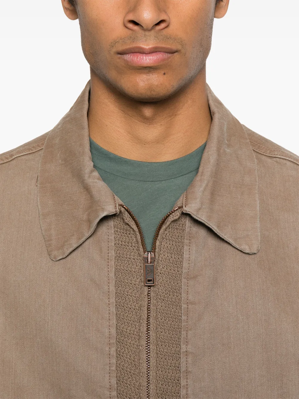 Emporio Armani Denim jack Bruin