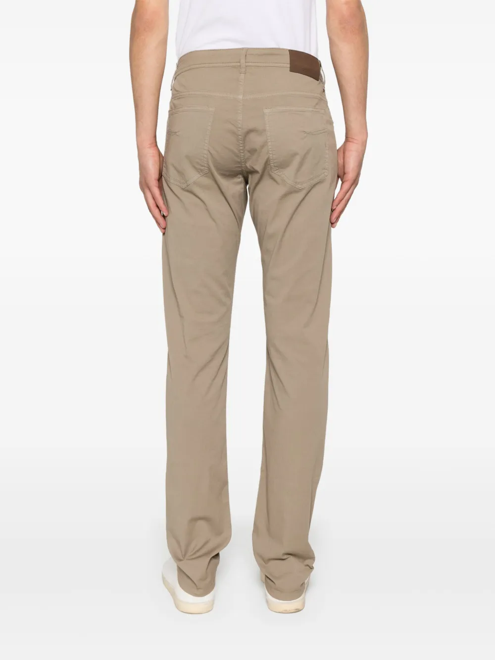 Corneliani Straight broek Beige