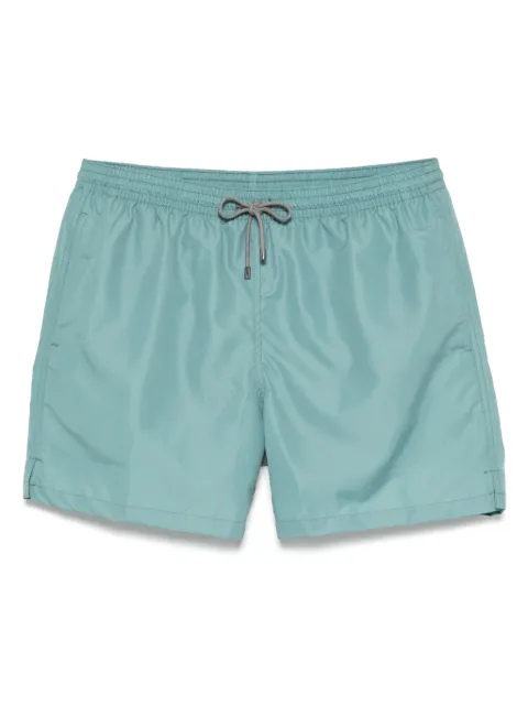 Corneliani logo-print swim shorts