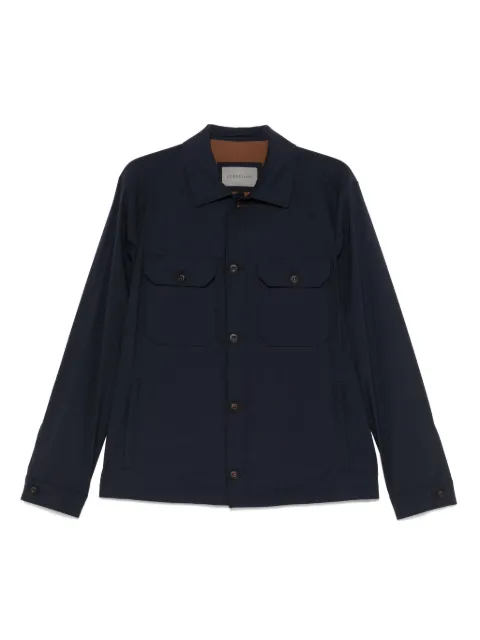Corneliani sobrecamisa de lana