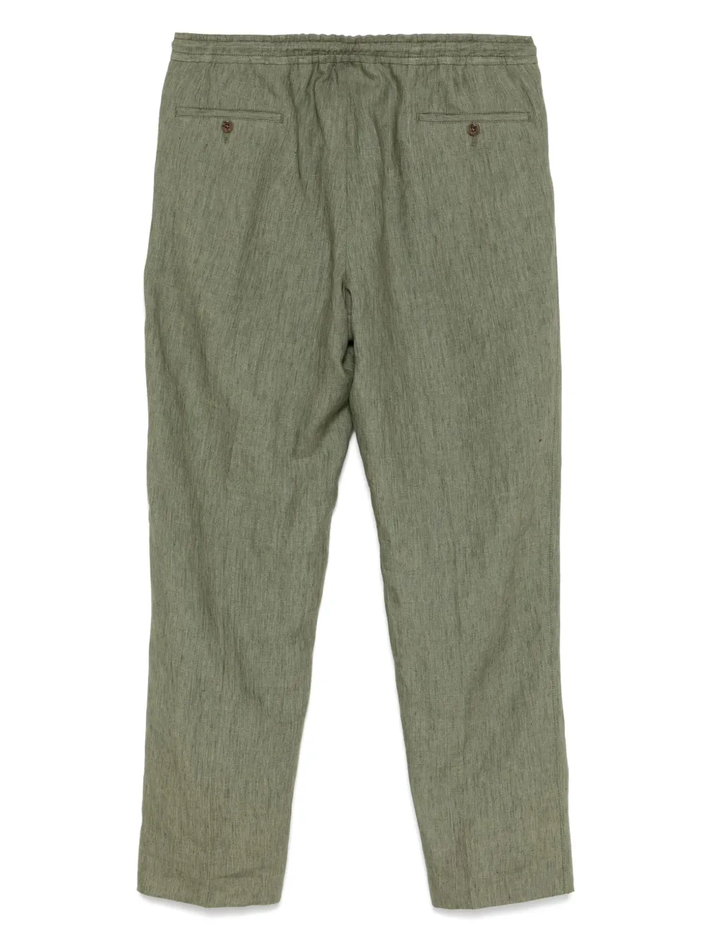 Corneliani linen trousers - Groen
