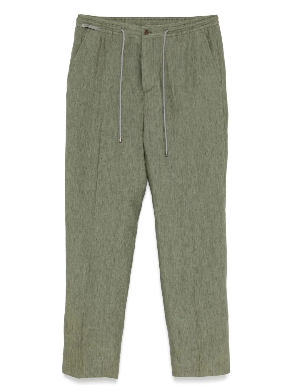 Corneliani linen trousers | Green | Image 1