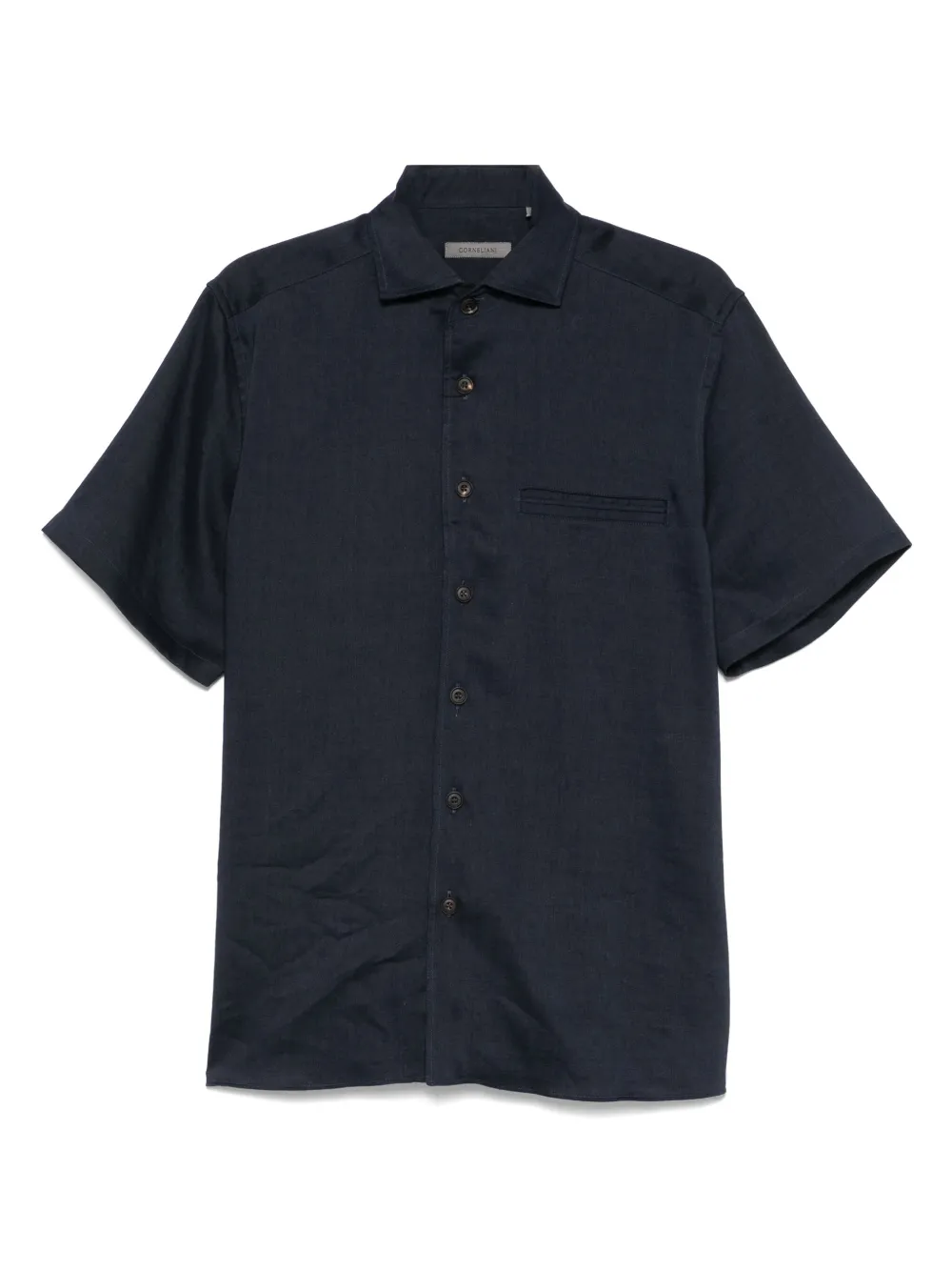 Corneliani camisa de tejido jersey | azul | Image 1