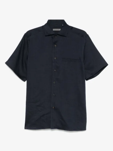 Corneliani camisa de tejido jersey