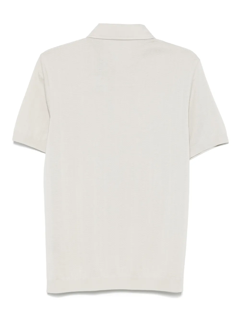 Corneliani jersey polo shirt - Grijs