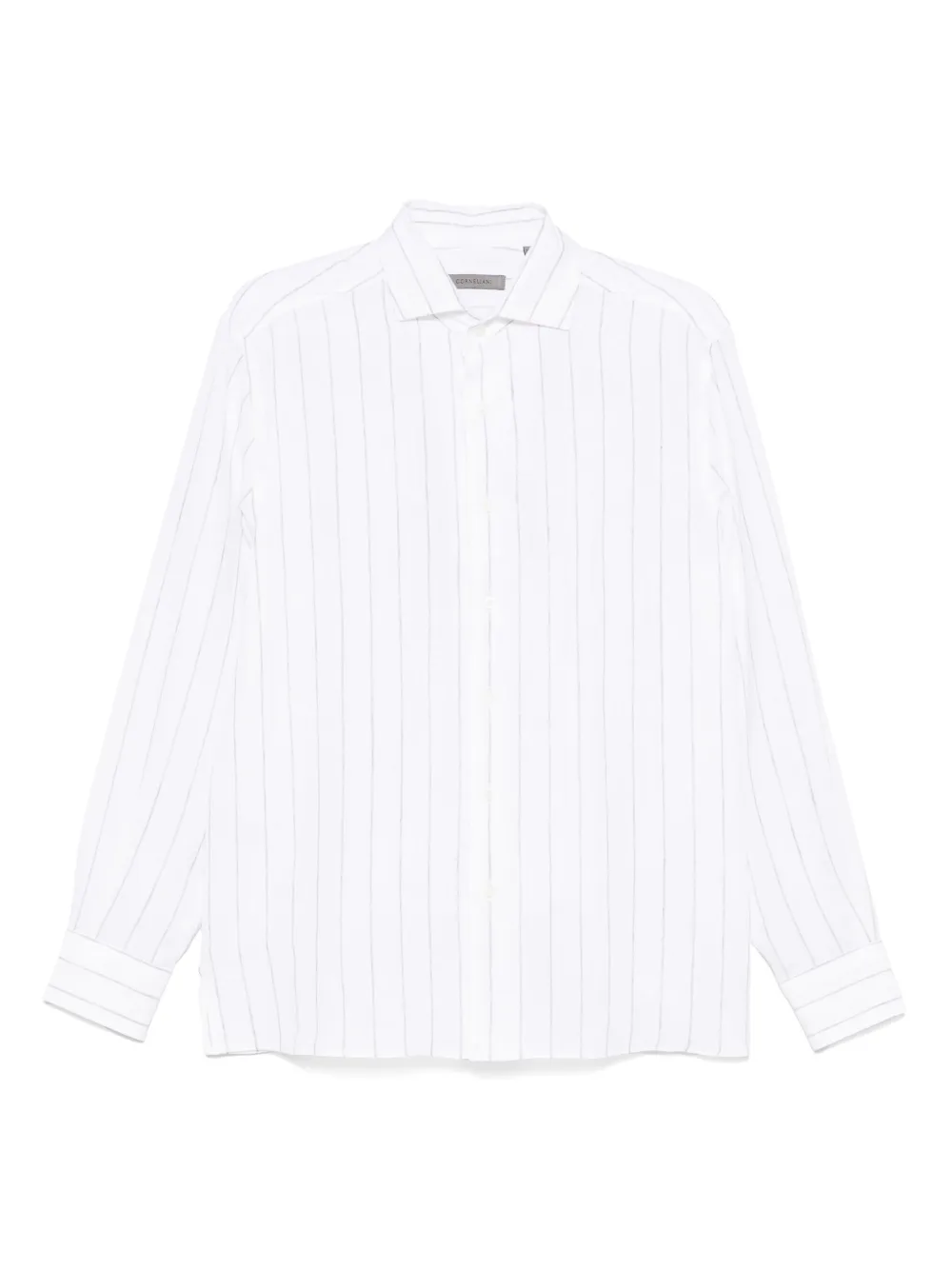 Corneliani camisa de lino | blanco | Image 1