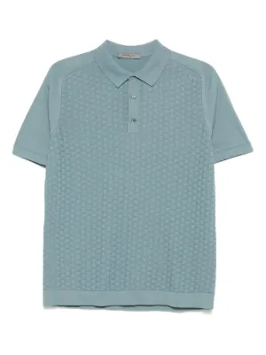 Lardini ニットポロシャツ | ブルー | FARFETCH JP