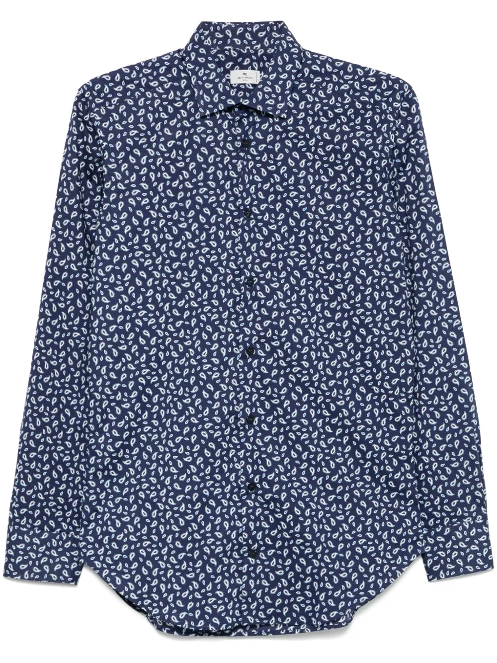 ETRO Overhemd met paisley-print Blauw