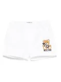 Moschino Kids Teddy Bear shorts - White