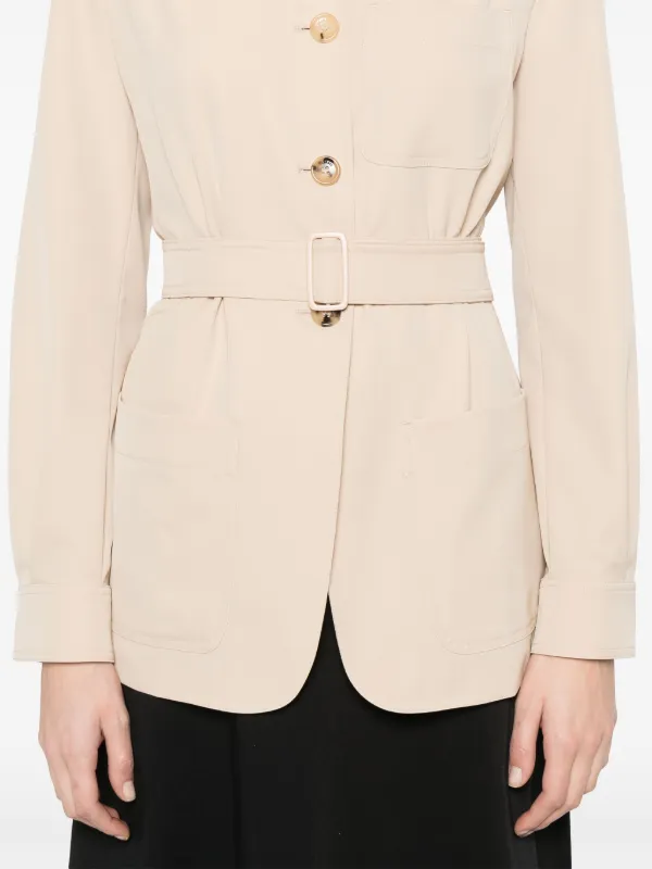 ジャケット Max Mara PULVINO JACKET TASCHINO (2511041041600 10330 002) Max Mara Pulvino Jacket | Neutrals | FARFETCH