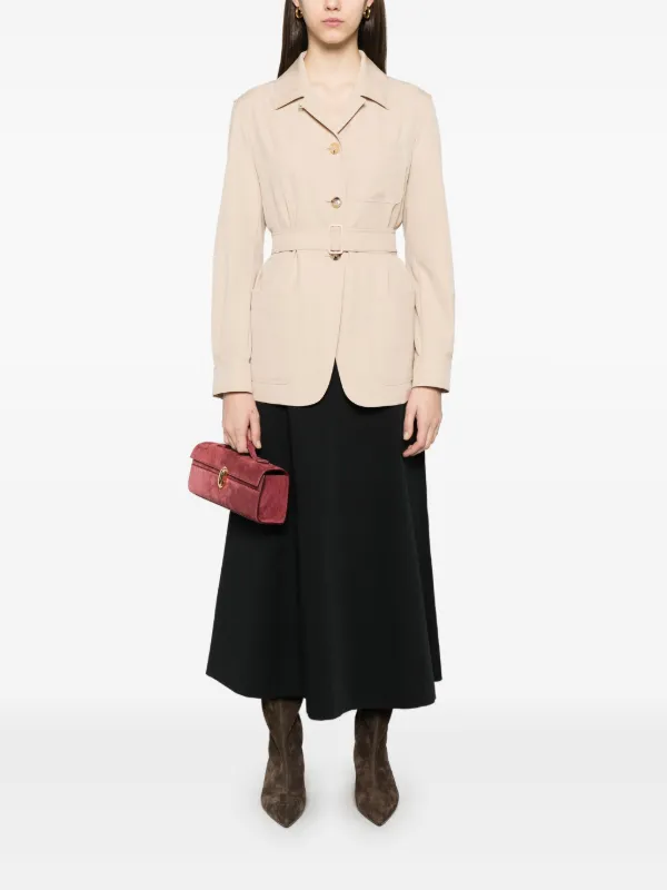 ジャケット Max Mara PULVINO JACKET TASCHINO (2511041041600 10330 002) Max Mara Pulvino Jacket | Neutrals | FARFETCH