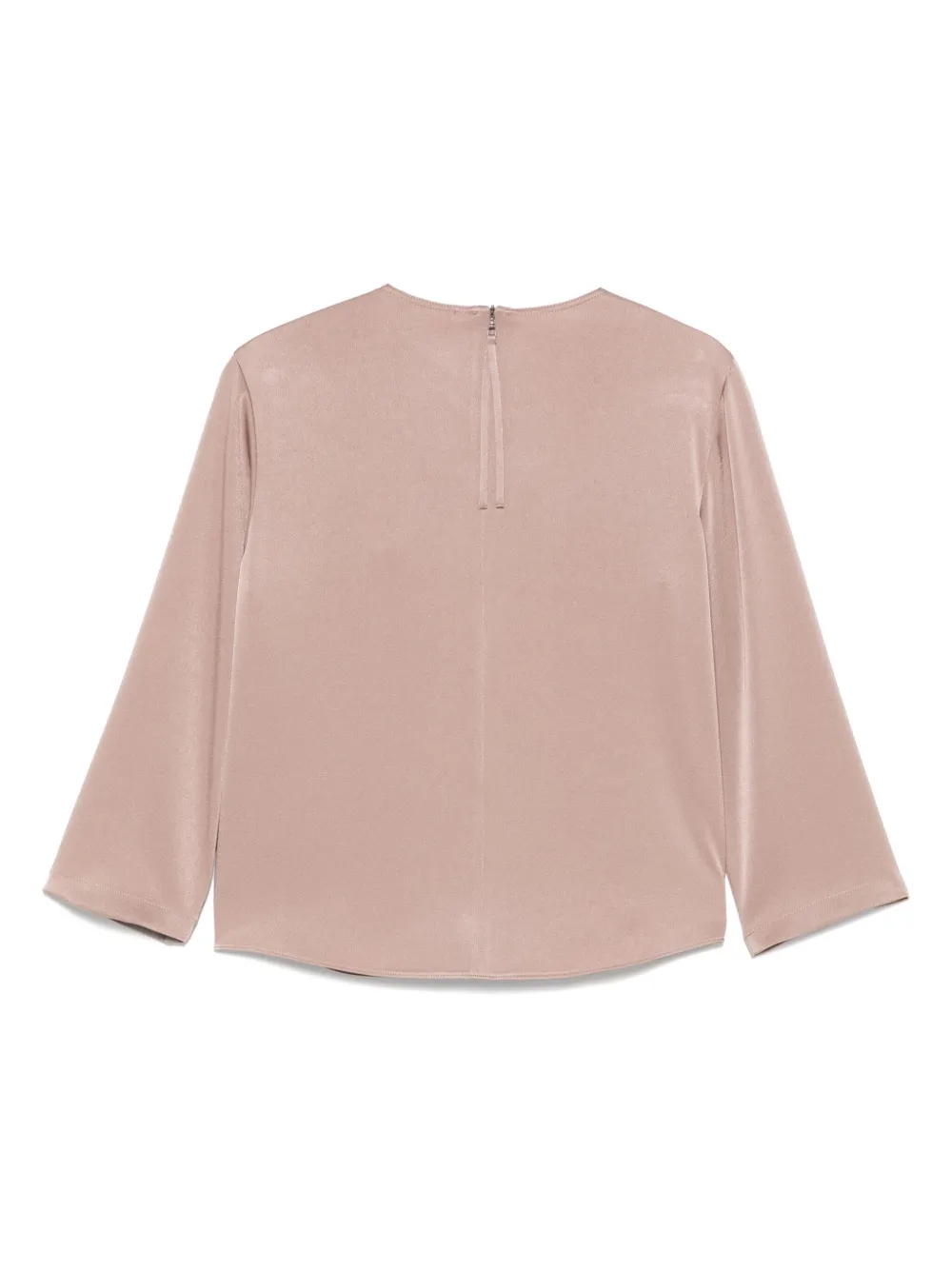 Luisa Cerano Satijnen blouse - Bruin