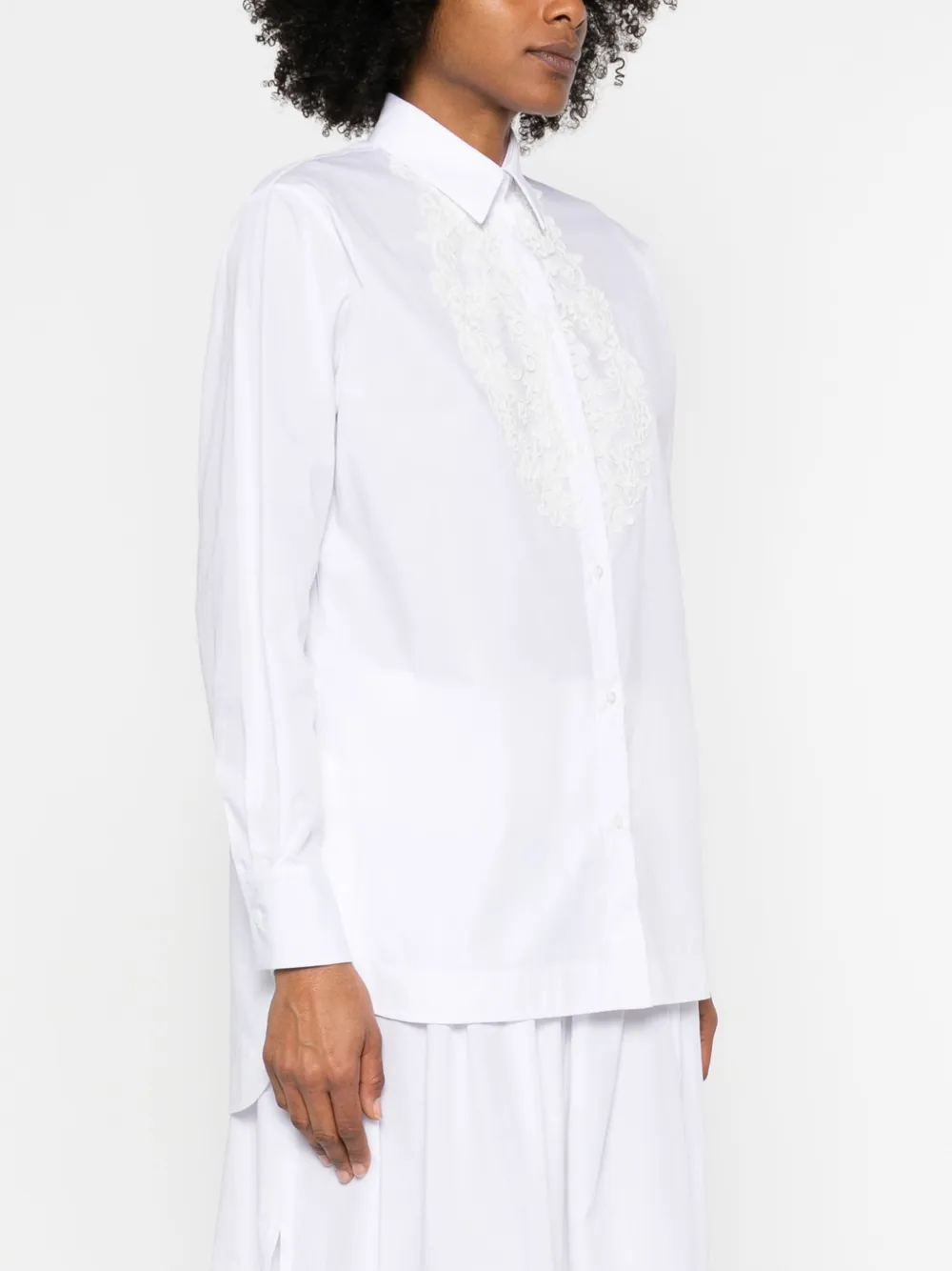 Ermanno Scervino Katoenen shirt Wit
