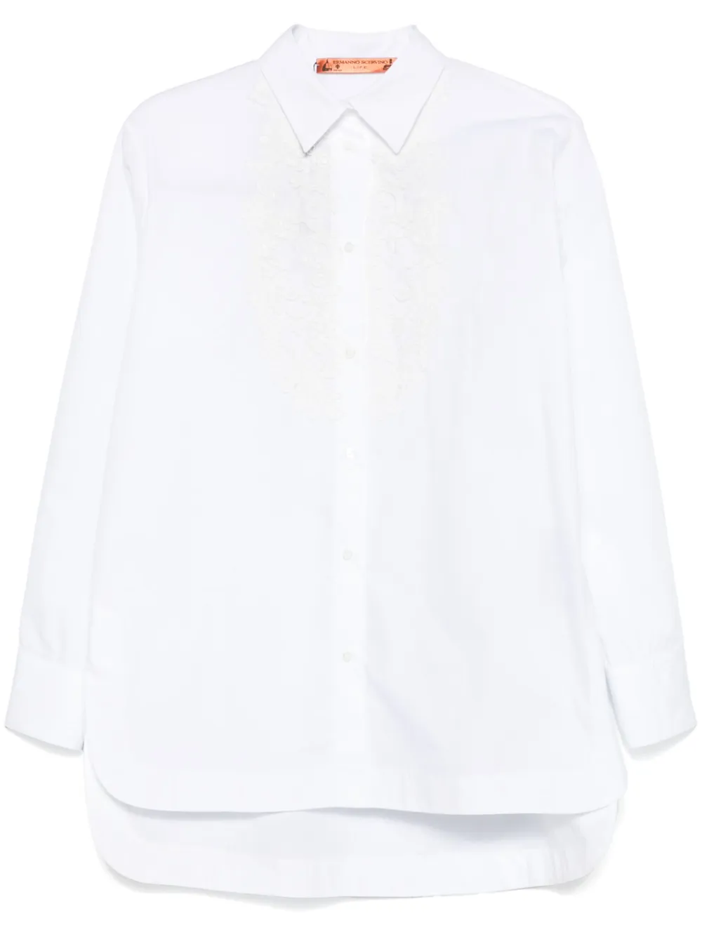Ermanno Scervino Katoenen shirt Wit