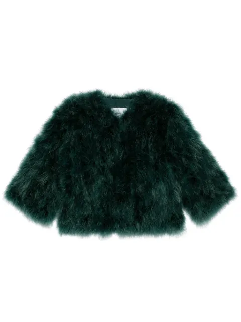 Yves Salomon feather jacket