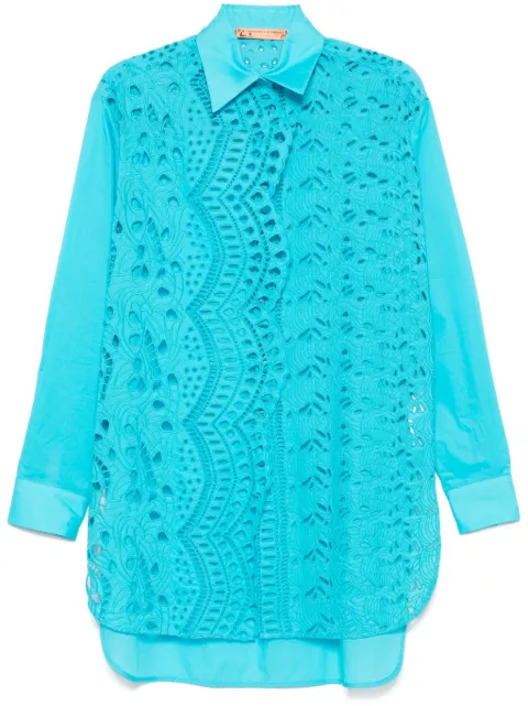 Ermanno Scervino floral-embroidered shirt
