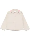 Yves Salomon detachable-hood jacket - Neutrals