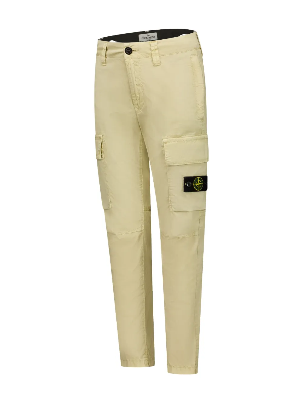 Stone Island Junior Compass cargo broek Beige