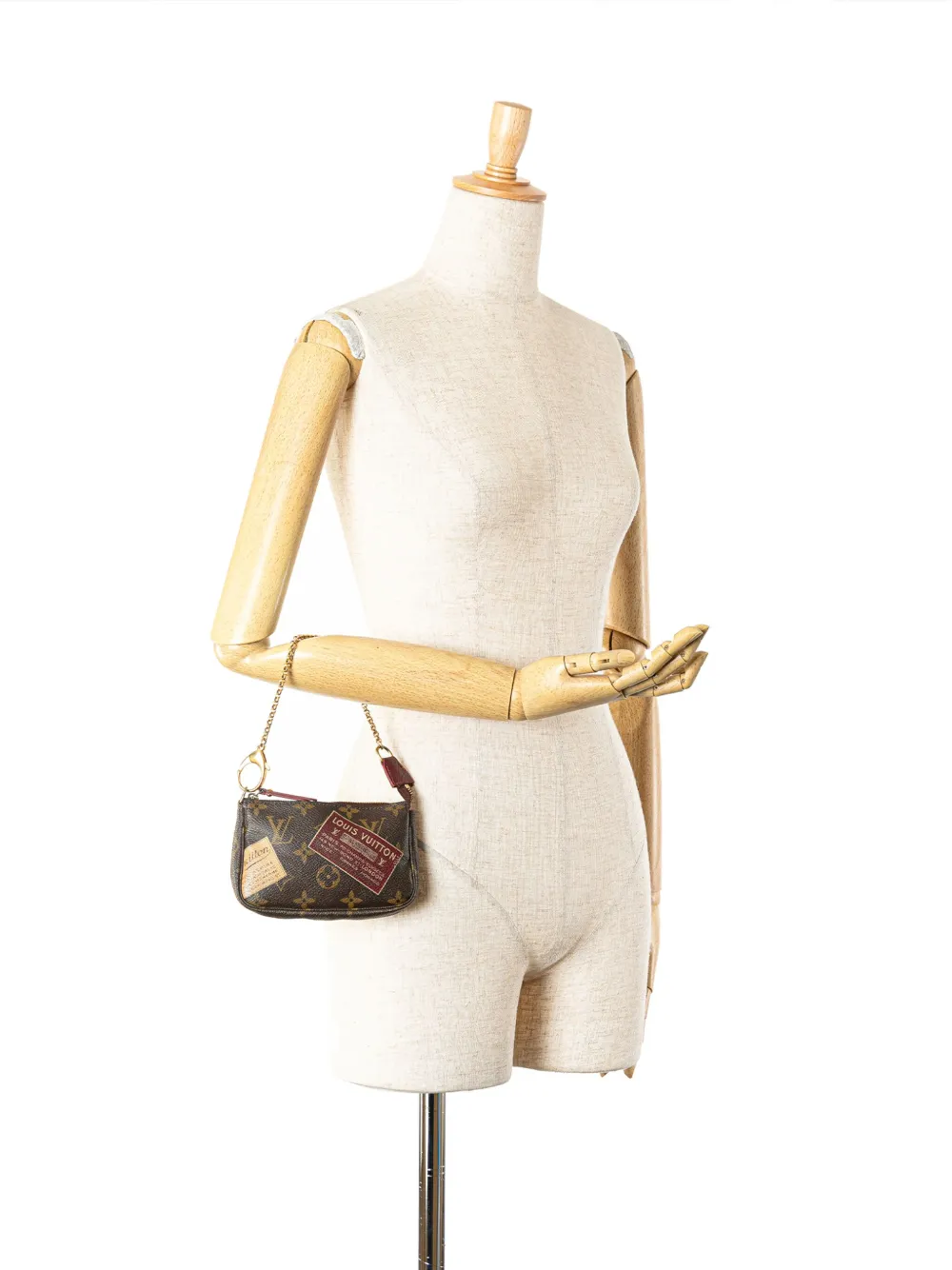 Louis Vuitton Pre-Owned 2009 Monogram Trunks & Bags Mini Pochette Accessoires handbag - Bruin