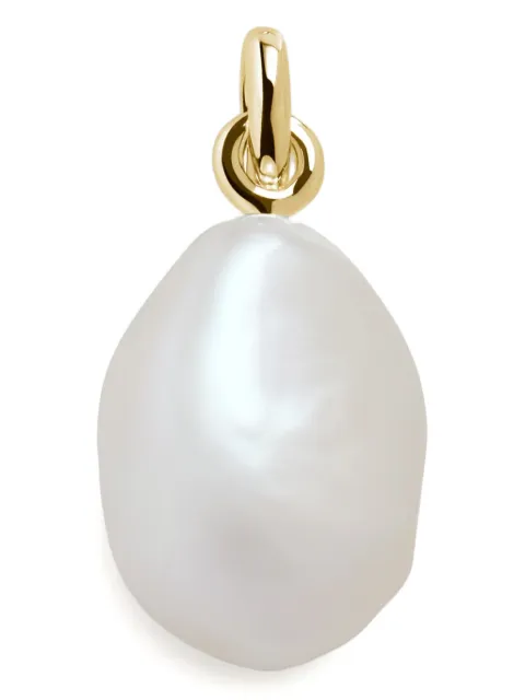 Monica Vinader 14K yellow gold baroque pearl pendant
