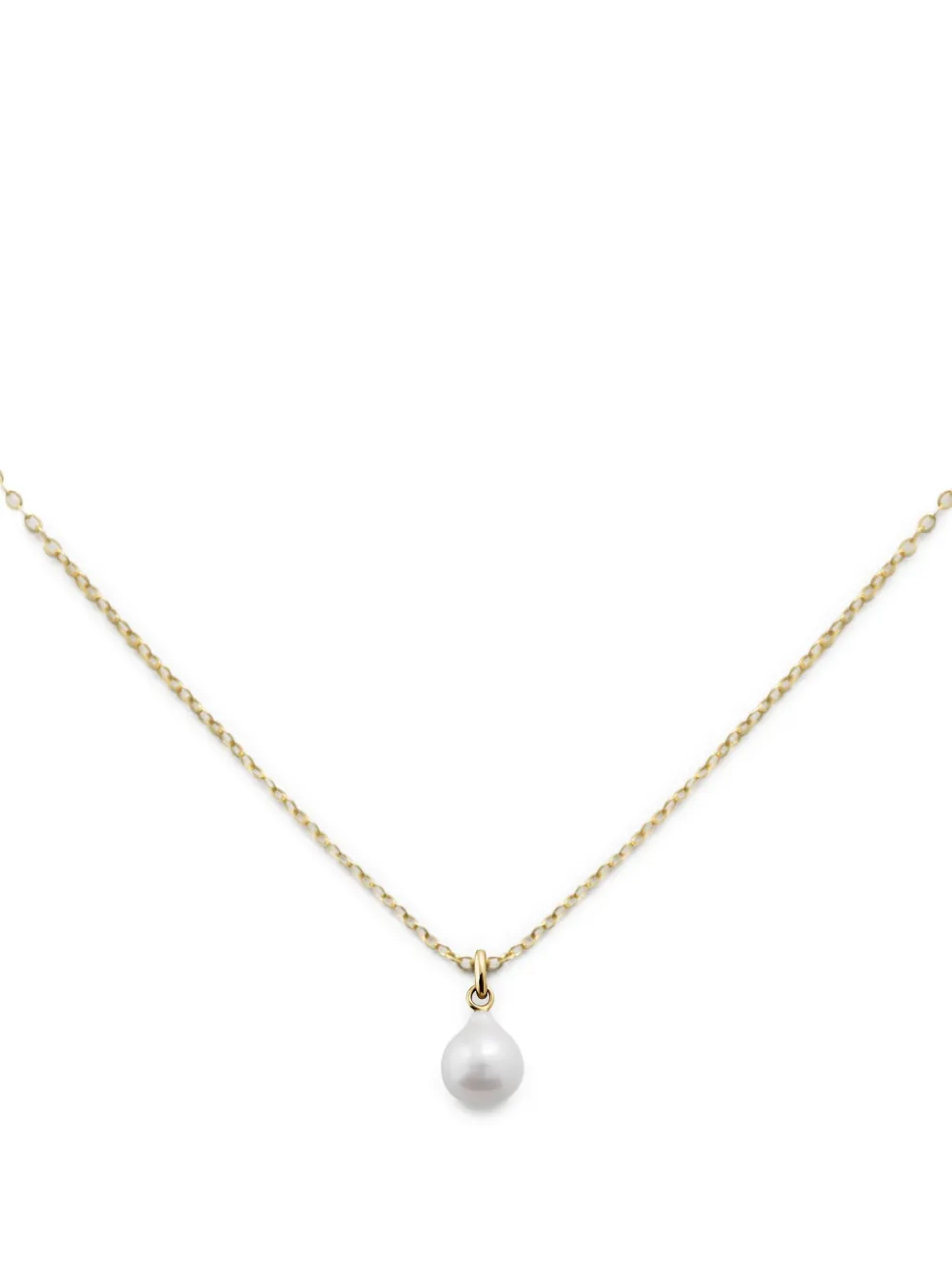 Monica Vinader 14kt yellow gold pearl pendant necklace | Gold | Image 1