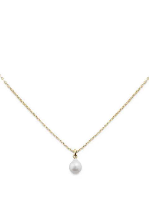 Monica Vinader 14kt yellow gold pearl pendant necklace