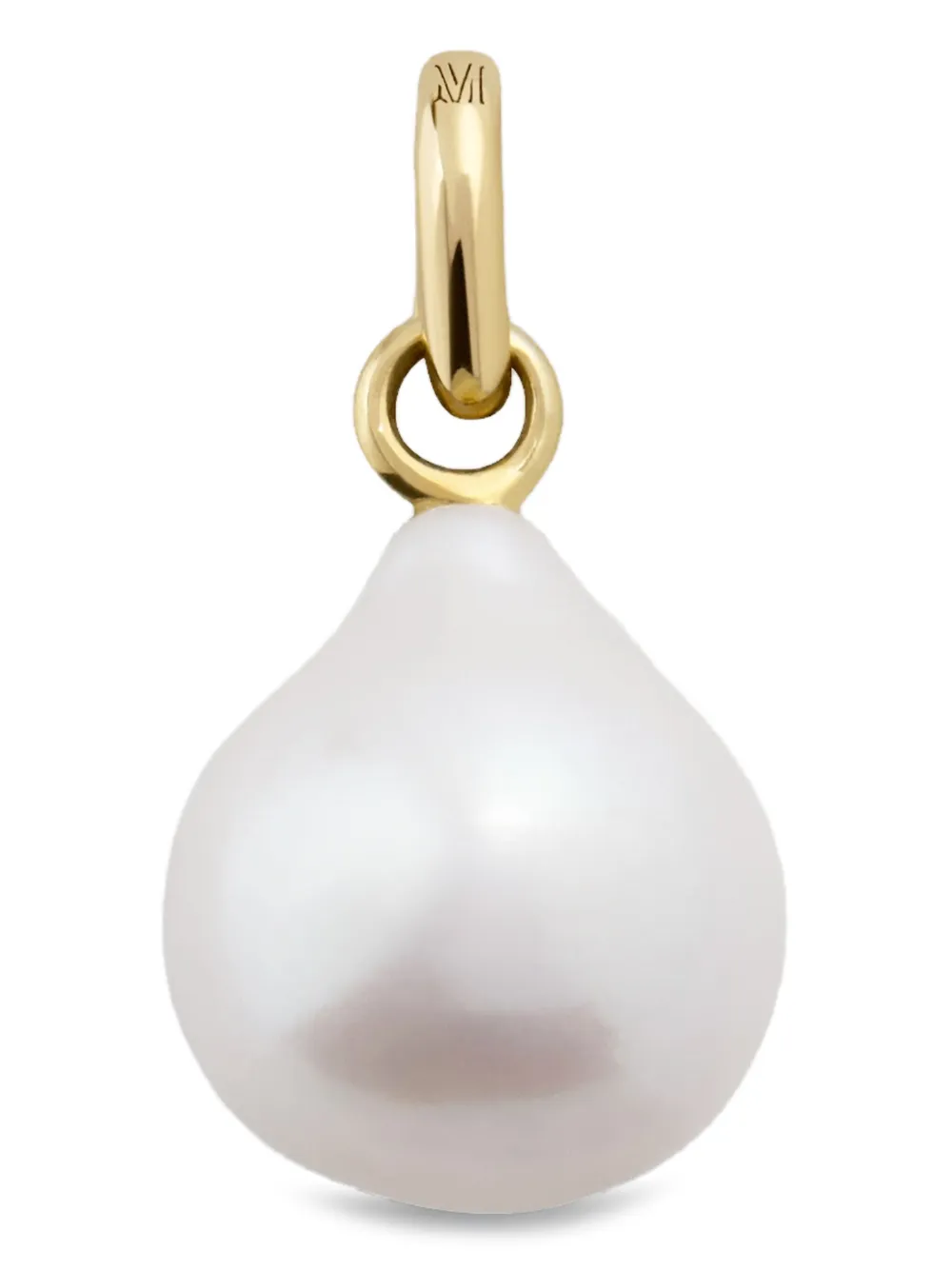 Monica Vinader 14kt yellow gold pearl pendant | Gold | Image 1