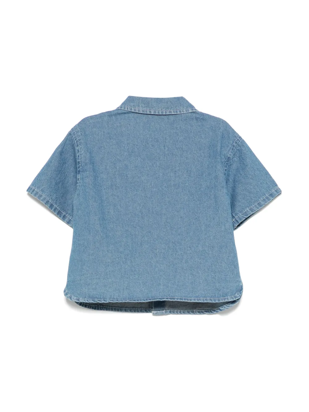 Moschino Kids Spijkershirt - Blauw