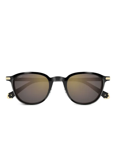 Cartier Eyewear logo-detail round-frame sunglasses
