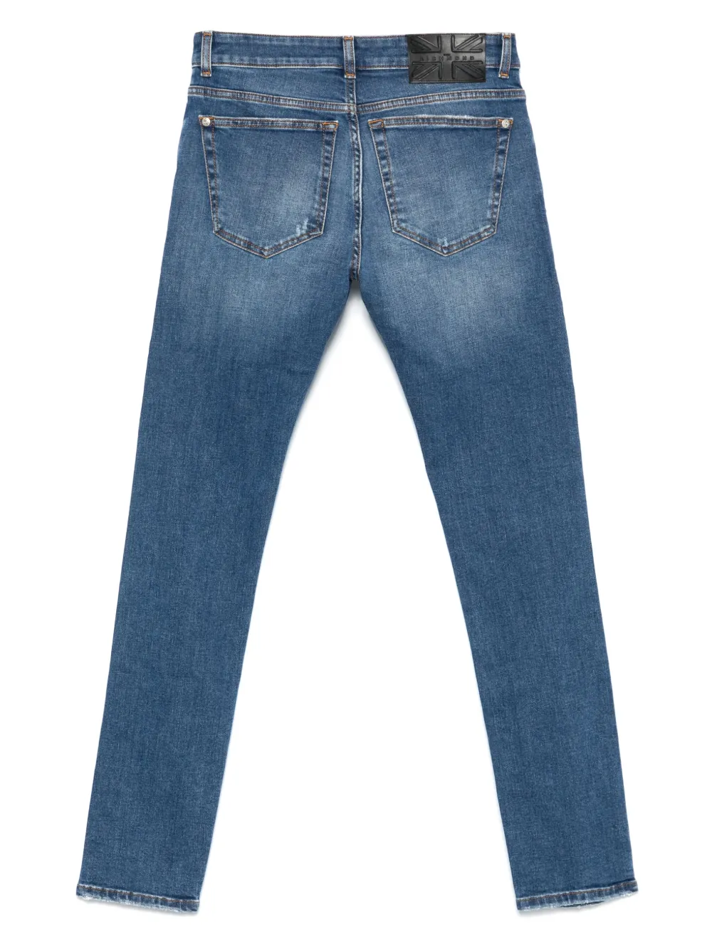 John Richmond Jeans met logoprint Blauw
