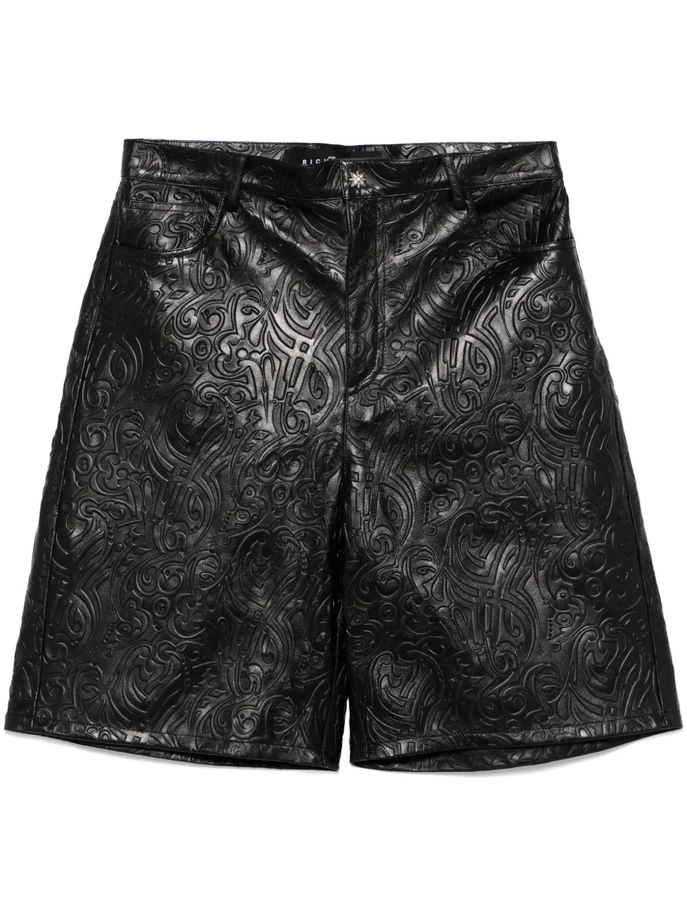 John Richmond leather shorts | Black | Image 1