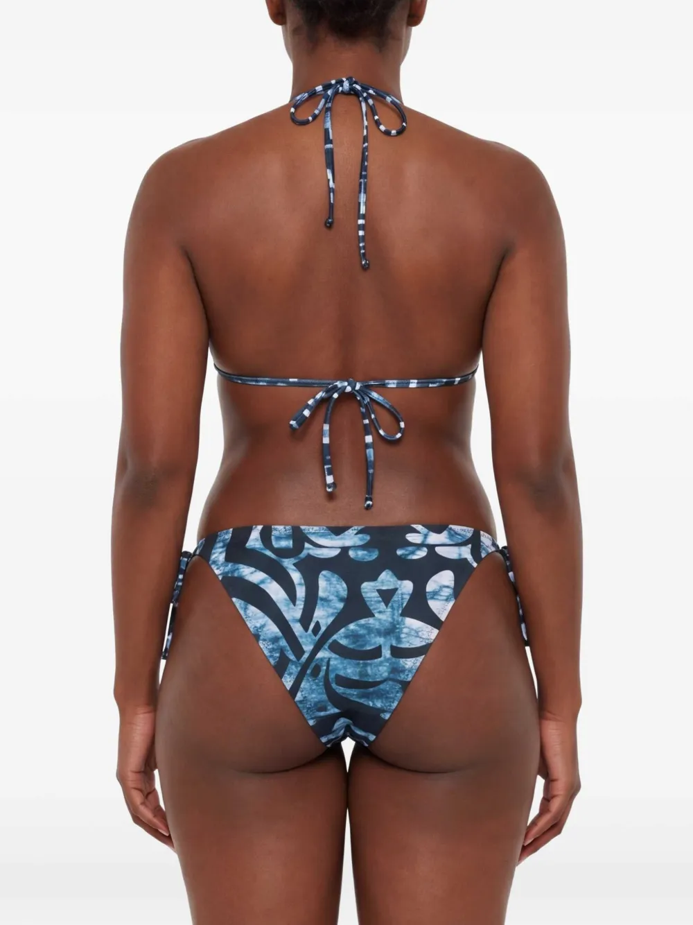 John Richmond Bikini met print Blauw