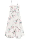 Philosophy Di Lorenzo Serafini ruched taffeta maxi dress - Neutrals