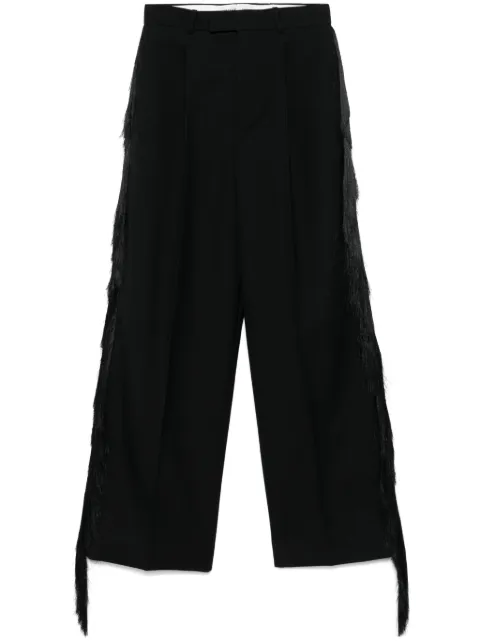 Carven pantalones con flecos