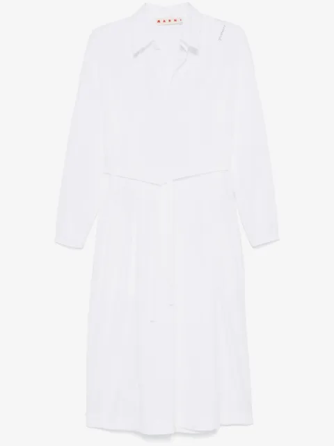 Marni organic-cotton shirt dress