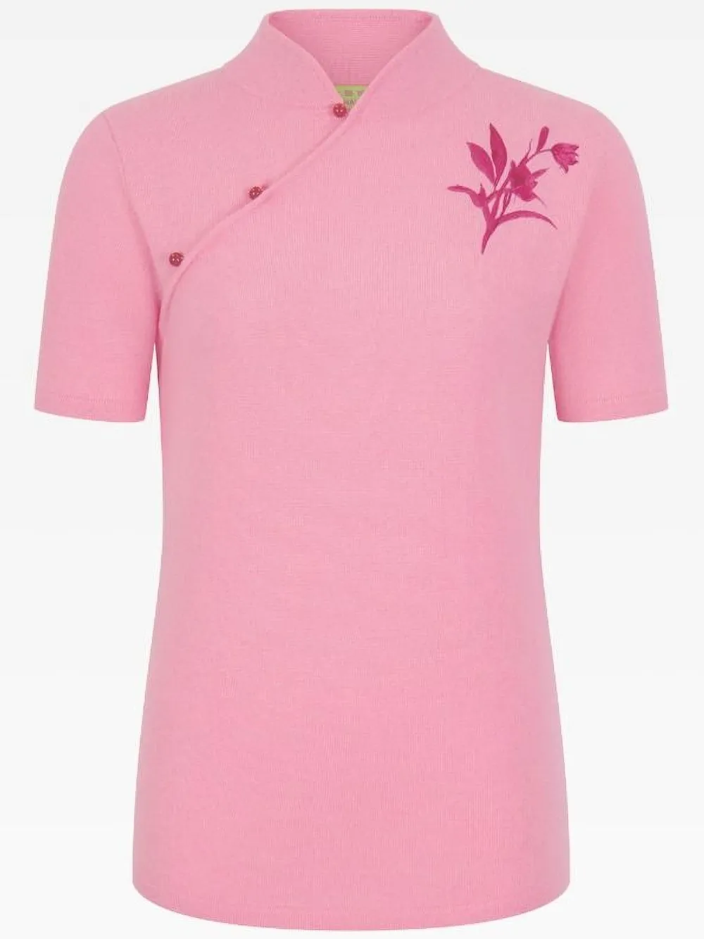 Shanghai Tang Qipao Top In Pink