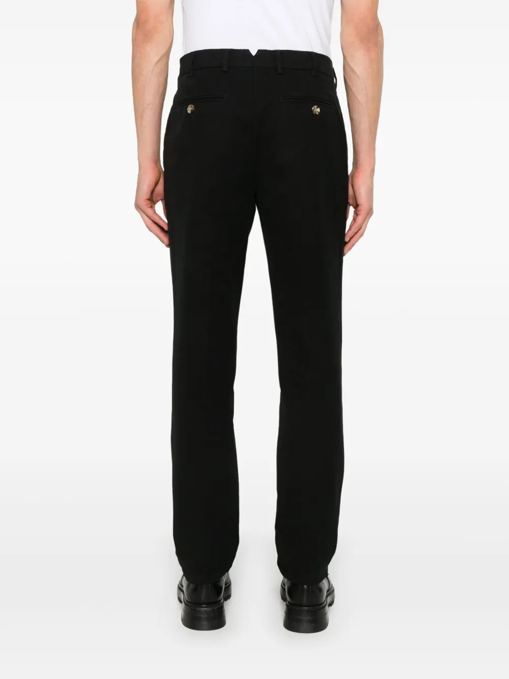Brunello Cucinelli Broek met toelopende pijpen Zwart