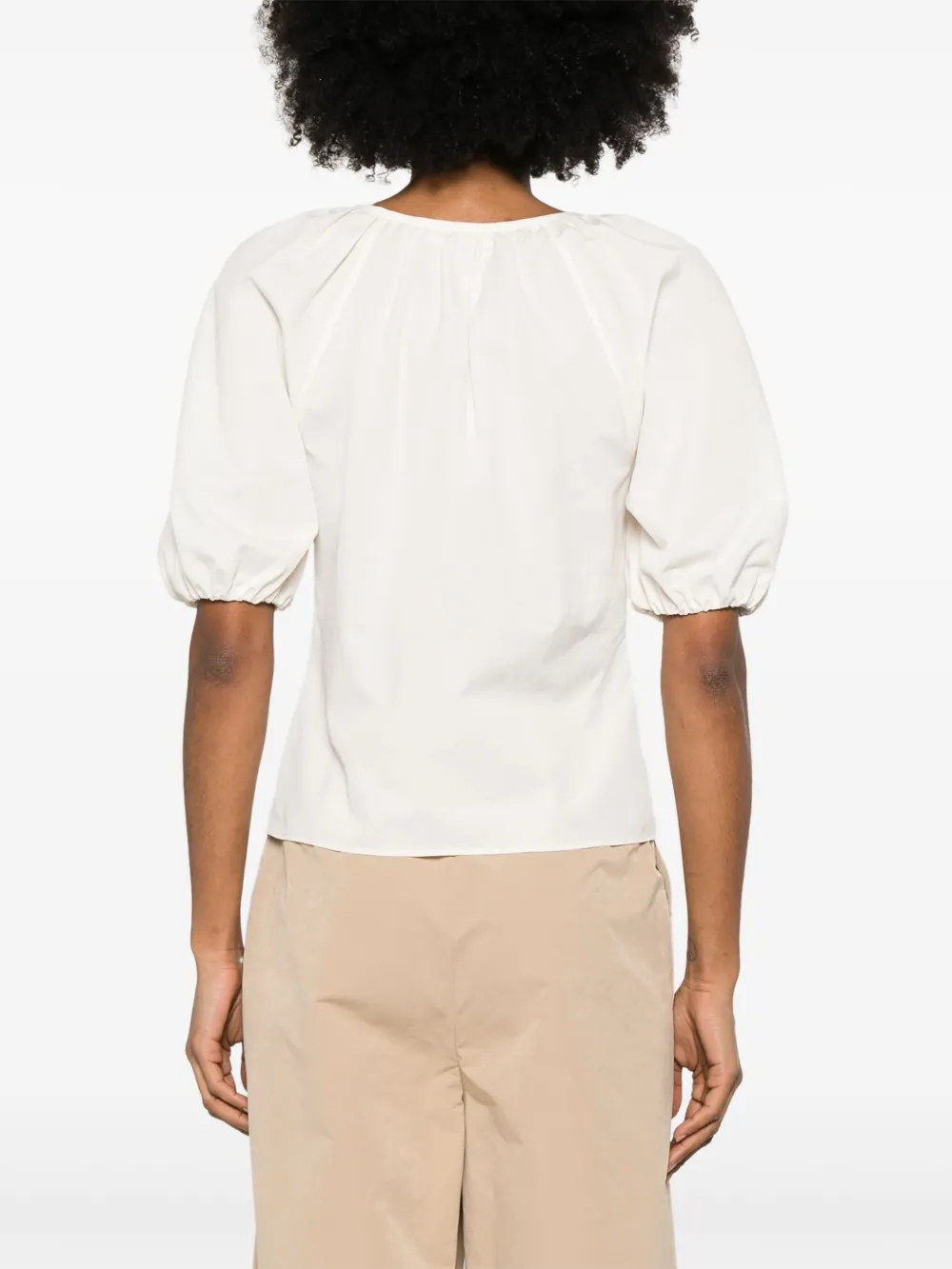 Shop Philosophy Di Lorenzo Serafini Striped Shirt In Neutrals