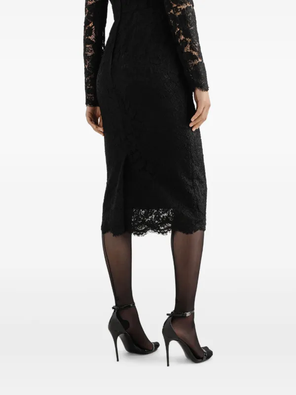 Dolce & Gabbana ロングスリーブ ワンピース | ブラック